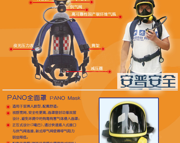 正压式呼吸器分类及使用方法docx(图1)